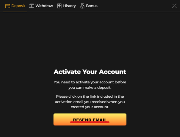 How to resend activation email? – Reef Reel